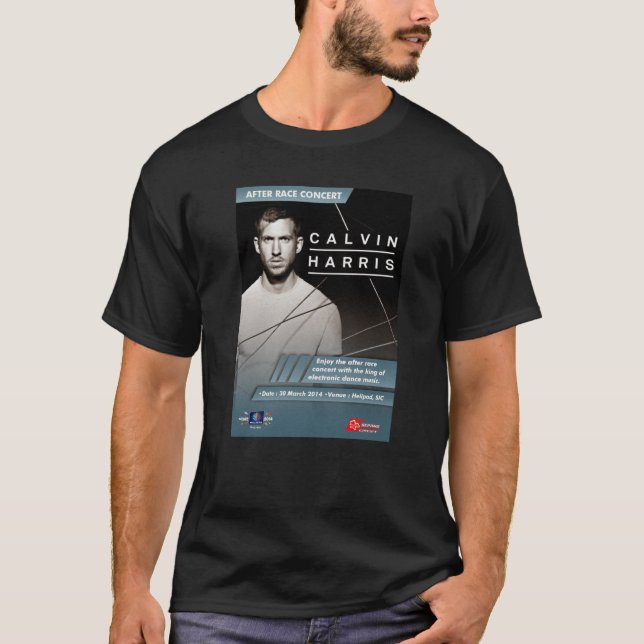 Camiseta Calvin Harris (Frente)