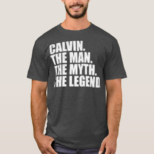 Camiseta CalvinCalvin Nome Calvin nome próprio
