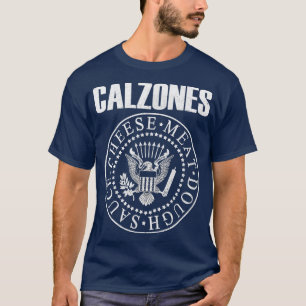 Camiseta CALZONES comida de cozinhar de música punk