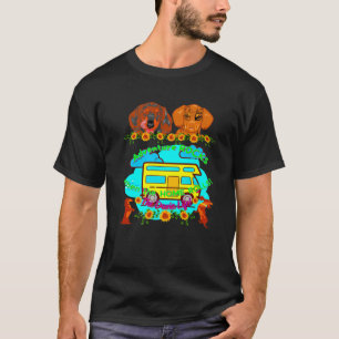 CAMISETA CAM DE AVENTURA DO AMIGO DO DOG LOVER DO SAM DO FU