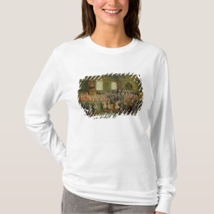 Camiseta Cama de justiça realizada no parlamento