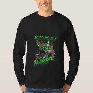 Camiseta Camada de Camada de Lama do Cavaleiro Quad Atv 4x4