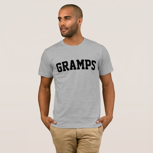 CAMISETA CAMADAS DE GRAMPOS T PARA GRANDPA (Frente Completa)