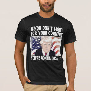 CAMISETA CAMADAS DE TRUMP PATRIOT