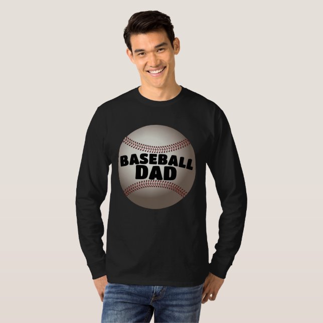CAMISETA CAMADAS T-PAI BASEBALL (Frente Completa)