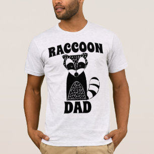 CAMISETA CAMADAS T-PAI DE RACCOON