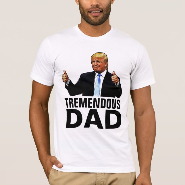 CAMISETA CAMADAS-T TREMENDO PAI (Frente)
