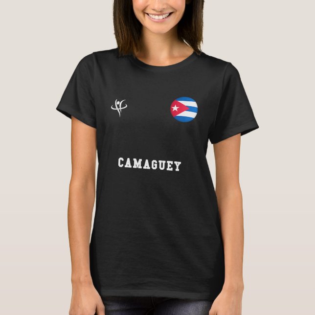 Camiseta CAMAGUEY Cuba Vintage Sports (Frente)