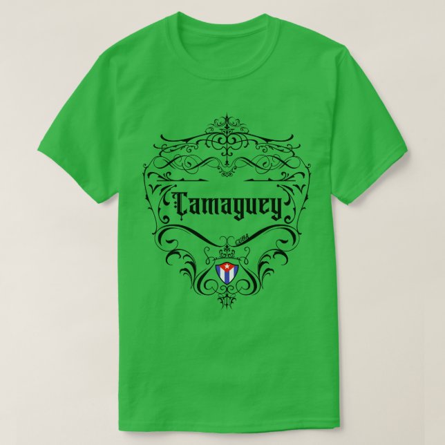 Camiseta Camaguey Vintage design (Frente do Design)