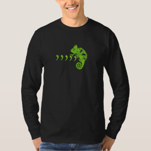 Camiseta Camaleão de Vírgula Músicas dos Anos 80 Mulheres