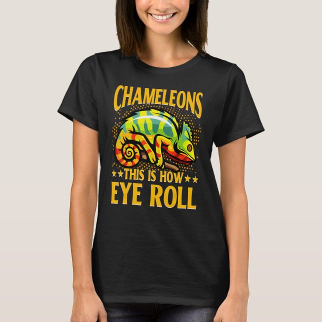 Camiseta Camaleão Dizendo 4 (Frente)