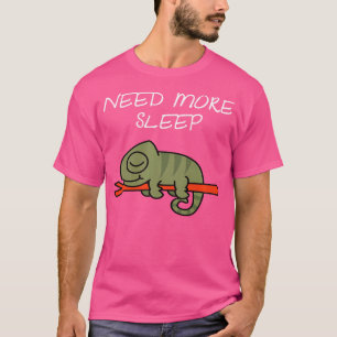 Camiseta Camaleão Engraçado Para Dormir