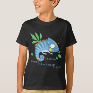 Camiseta Camaleão - Lagarto Colorido - Educar