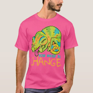 Camiseta Camaleão Louco I Lizard I Chameleon