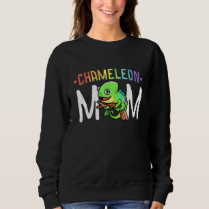Camiseta Camaleão Mamãe Pet Réptil Lagarto Mãe