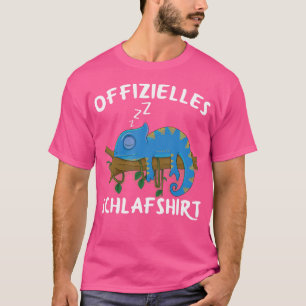 Camiseta Camaleão Oficial Dormindo Pijamas