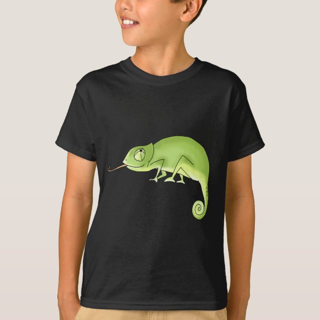 Camiseta Camaleão verde (Frente)