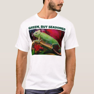 Camiseta Camaleão Verde Engraçado