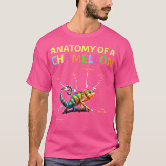 Camiseta Camaleões Lizards Lizard Répteis Anatomia De Ch