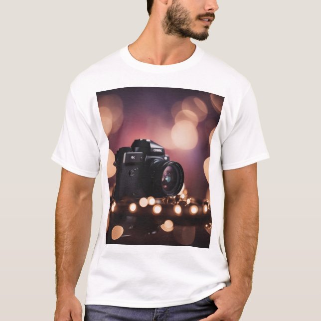 Camiseta Câmara Bokeh (Frente)