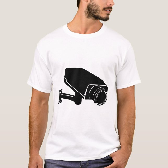 Camiseta Câmara de segurança (Frente)