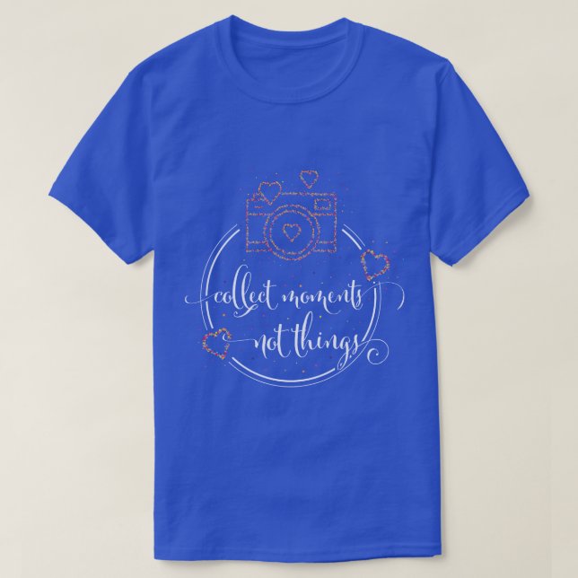 Camiseta Câmara Fotográfica (Frente do Design)