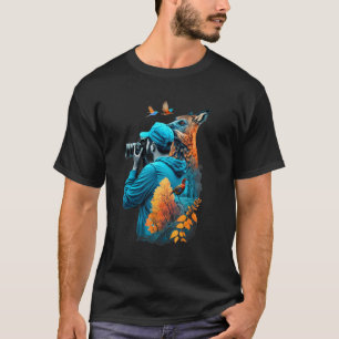 Camiseta Câmara Fotógrafo Artsy com Várias Cores