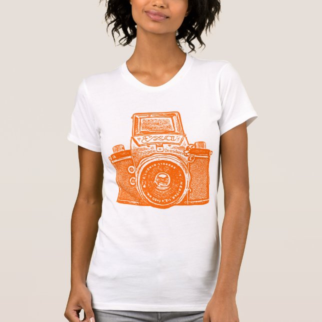 Camiseta Câmara Giant East German - Laranja (Frente)