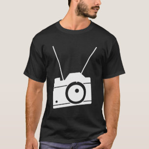 Camiseta Câmara Legal de desenho fotográfico fotográfico br