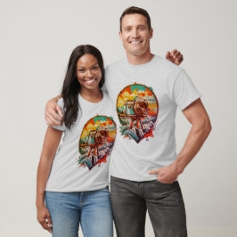 Camiseta Câmara Retro Gráfica Legal