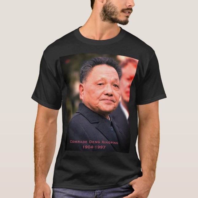 Camiseta Camarada Deng Xiaoping - Líder Chinês (Frente)