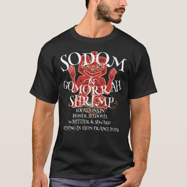 CAMISETA CAMARÃO ALASKA DE SODOMA E GOMORRA (Frente)