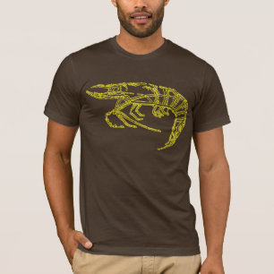 Camiseta Camarão amarelo