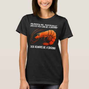 Camiseta Camarão De Adequação Para Homens Camarão Marisco 1