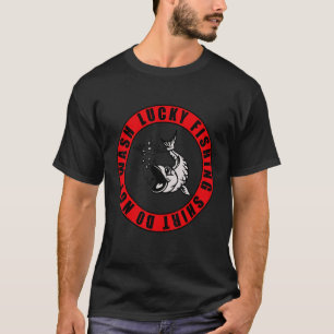 Camiseta Camarão De Pesca Sortudo Não Lavar