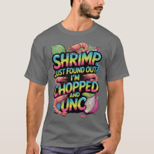 Camiseta Camarão Descobriu Que Estou Picado e Sem Censura