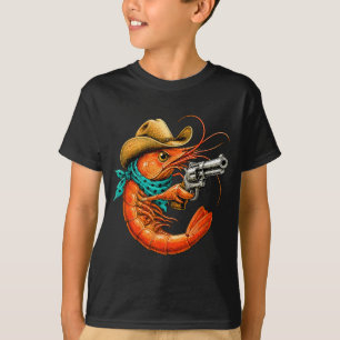 Camiseta Camarão engraçado frutos do mar Cajun 