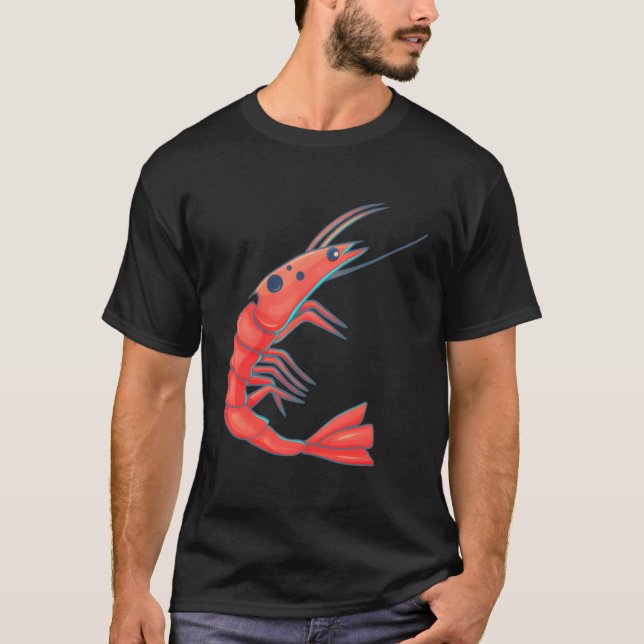Camiseta Camarão Feliz (Frente)