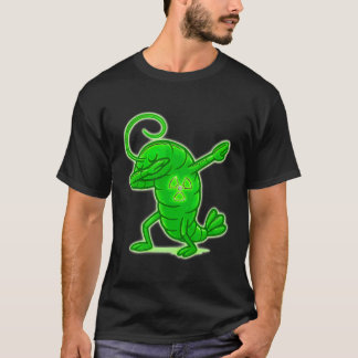 Camiseta Camarão Radioativo Dab Meme Brilho Design Engraçad