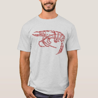 Camiseta Camarão vermelho