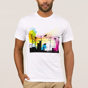Camiseta Câmaras de segurança em toda parte