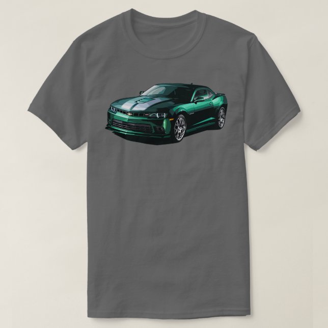 Camiseta Camaro SS 2016 GREEN (Frente do Design)