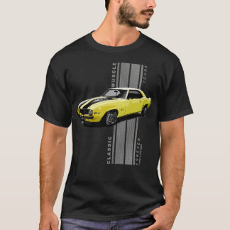 Camiseta Camaro Z28 Musculatura Americana Clássica