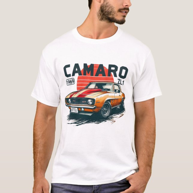 Camiseta Camaro ZL1 1969 (Frente)