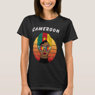 Camiseta Camarões, Bandeira dos Camarões, Garota dos Camarõ
