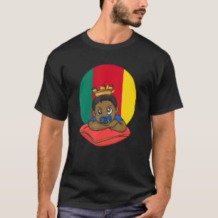 Camiseta Camarões Camarões África Orgulhosa Príncipe Filho