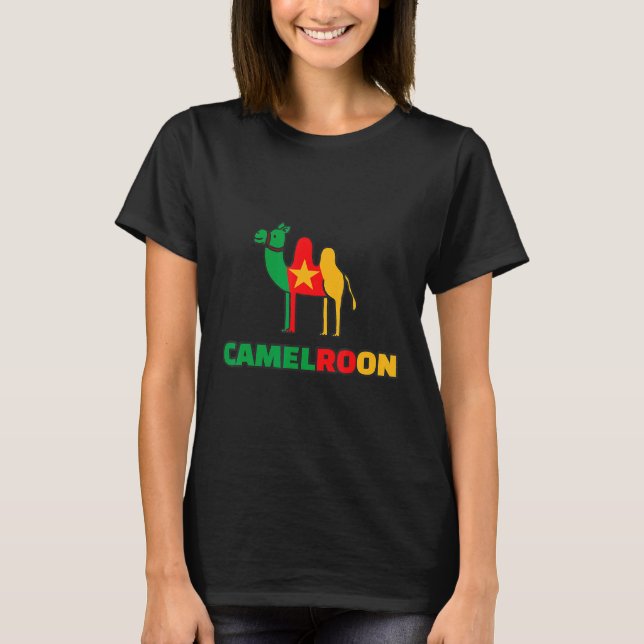 Camiseta Camarões Camel Pun (Frente)
