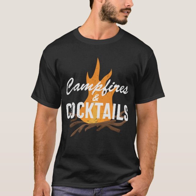 Camiseta Camarões E Cocktails (Frente)