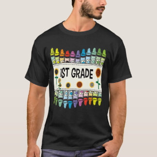 Camiseta Camarões E Ensino De Flor Da Classe 1rua