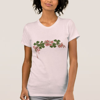 Camiseta Camarões e flores Ruas de colheita. Dia de Patrick
